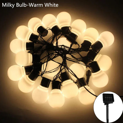 Bright Solar Powered Garden String Lights