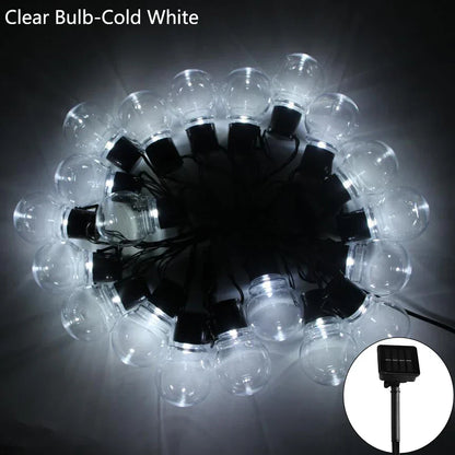 Bright Solar Powered Garden String Lights