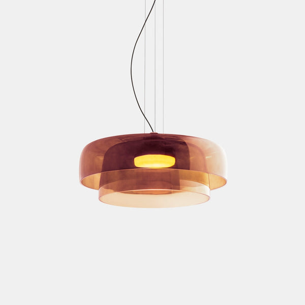 Frosted Glass Hanging Light Fixture