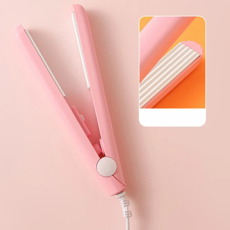 Compact Hair Curler and Straightener