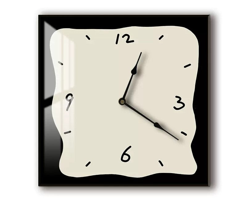 Unique Modern Metal Wall Clock