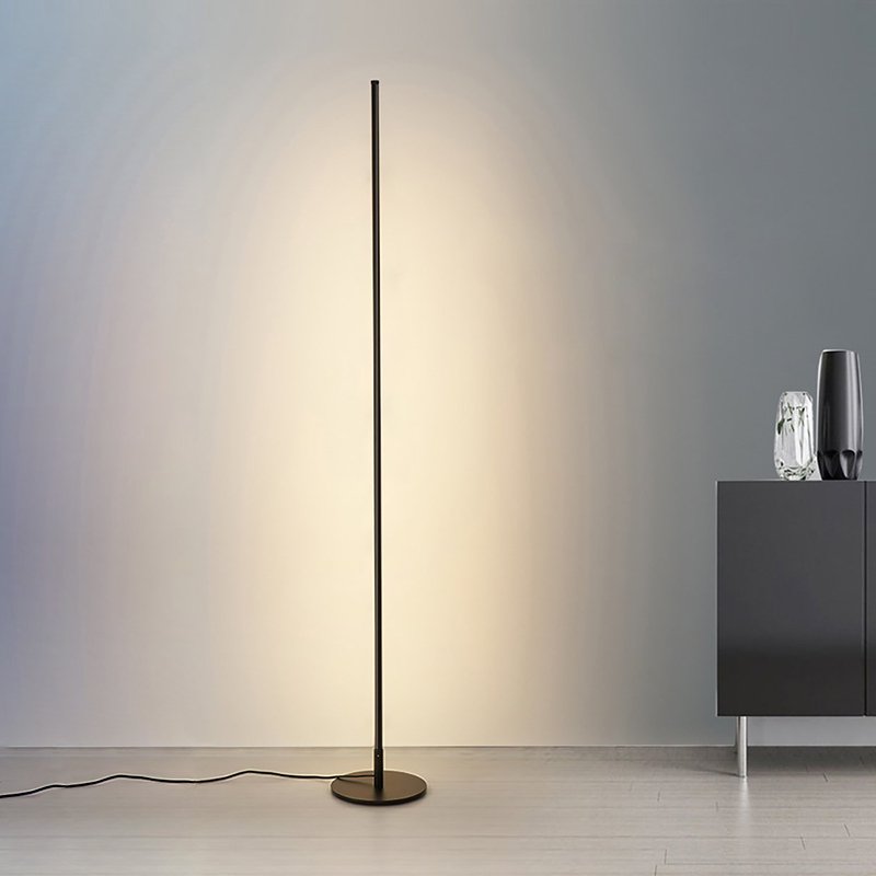 Slim LED Floor Lamp with Remote Control