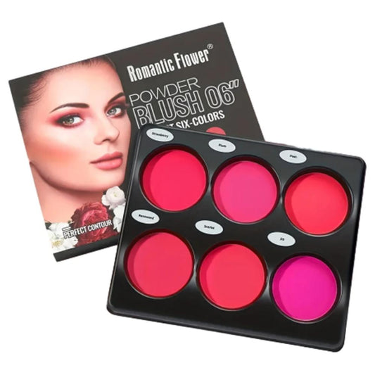 6-Color Blush Palette