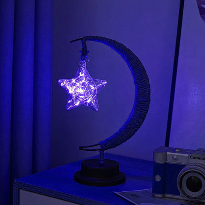 Soft Moon Glass Table Lamp