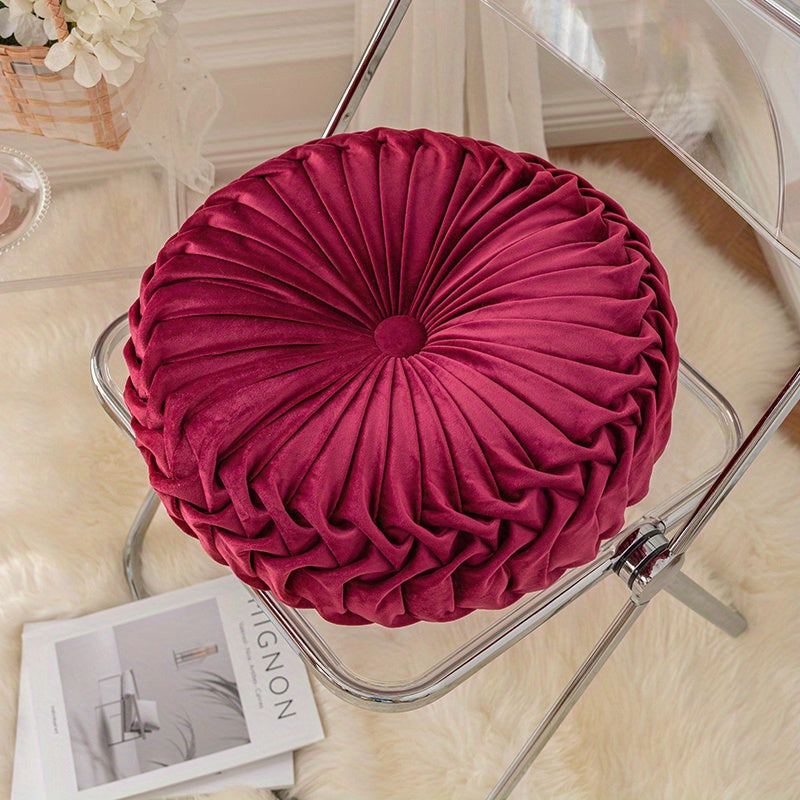 Plush Round Pillow for Warm Home Decor