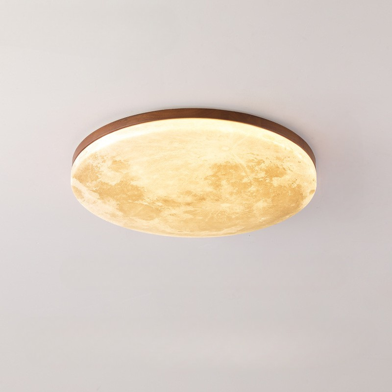 Elegant LED Ceiling Light with Warm Glow
