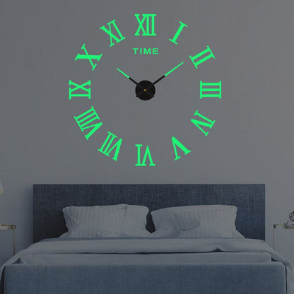 Large Decorative Round Wall Clock