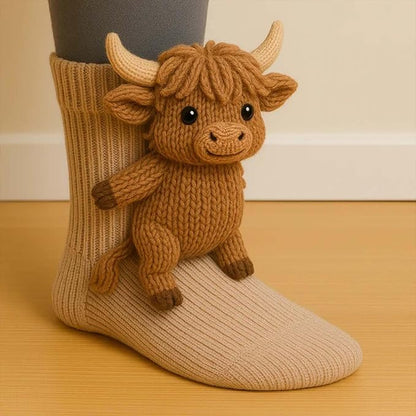 Fun Cartoon Character Cozy Socks - Glamry