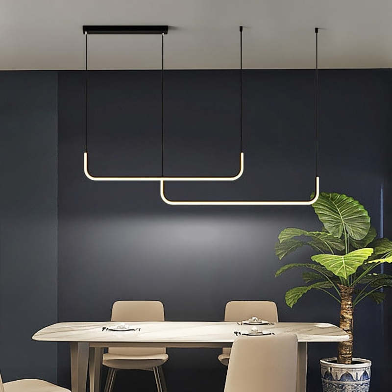 Modern Glass LED Hanging Lamp