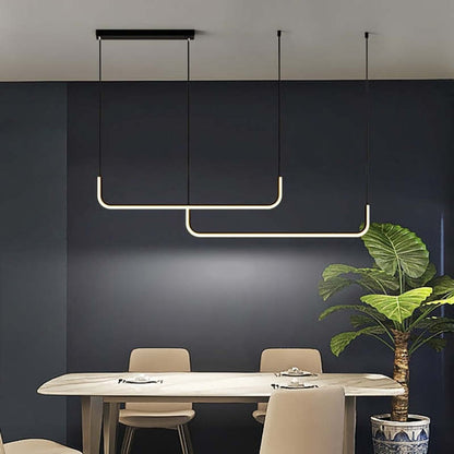 Modern Glass LED Hanging Lamp