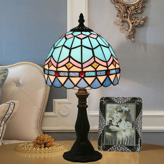 Colorful Stained Glass Table Lamp - Glamry