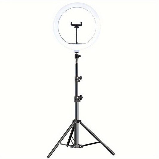 Portable LED Ring Light with Stand and Phone Mount - Glamry