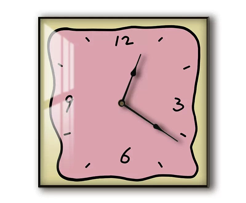 Unique Modern Metal Wall Clock