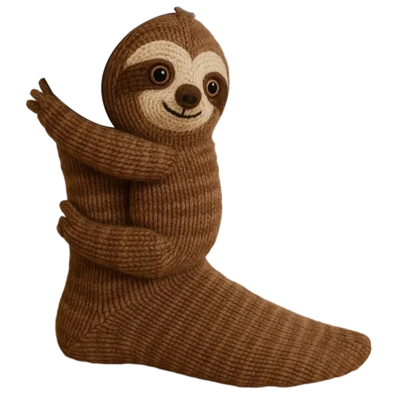 Fun Cartoon Character Cozy Socks