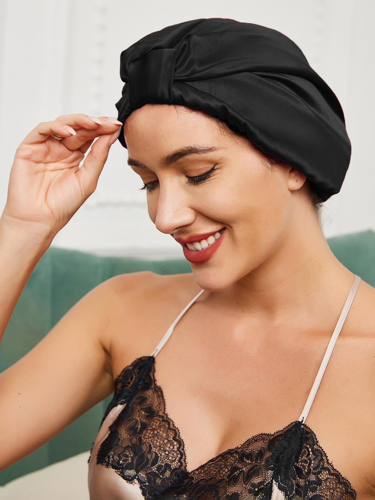 Soft Luxury Satin Sleep Cap