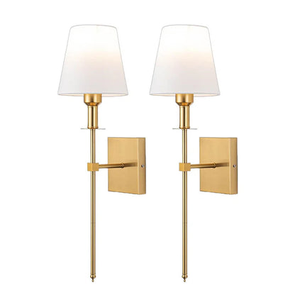 Bright LED Plug in Wall Lights (2 Pack)