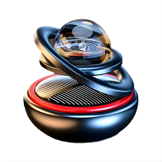 Car Air Freshener Crystal Solar Spinner - Glamry