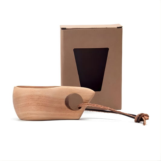 Eco Friendly Handmade Natural Wood Coffee Mug - Glamry