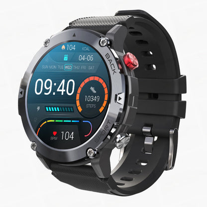 Premium Mens Smart Watch with Fitness Tracking - Glamry
