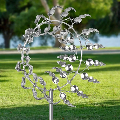 Beautiful Outdoor Metal Wind Spin Decor