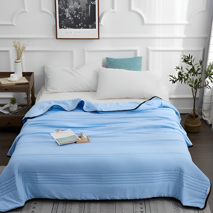 Breathable Bamboo Blanket for Restful Sleep Comfort