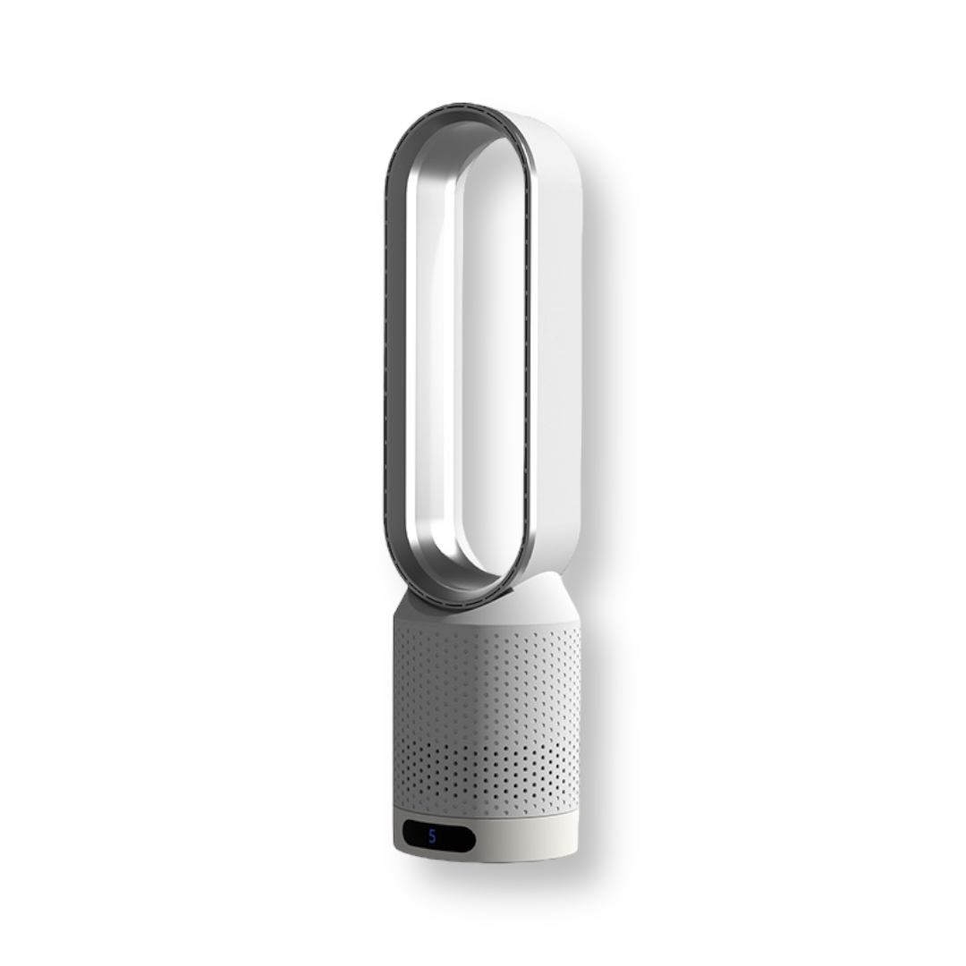 Compact 3-in-1 Air Cooler Purifier with LED Control - Glamry