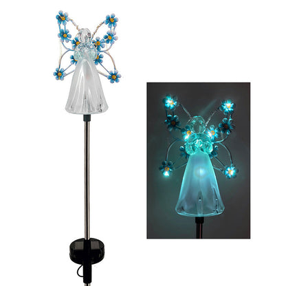 Serene Solar LED Angel Light Lamp