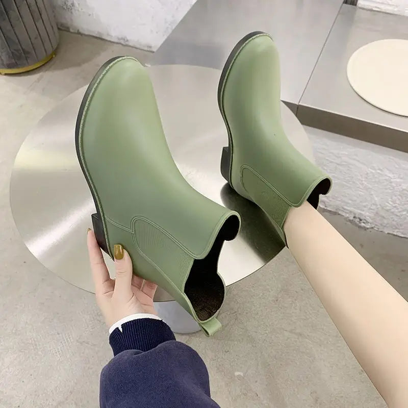 Comfortable Women's Waterproof Rain Boots