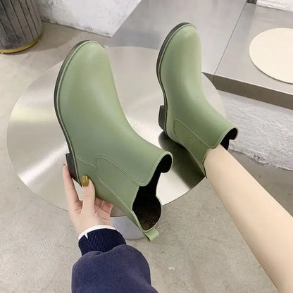 Comfortable Women's Waterproof Rain Boots