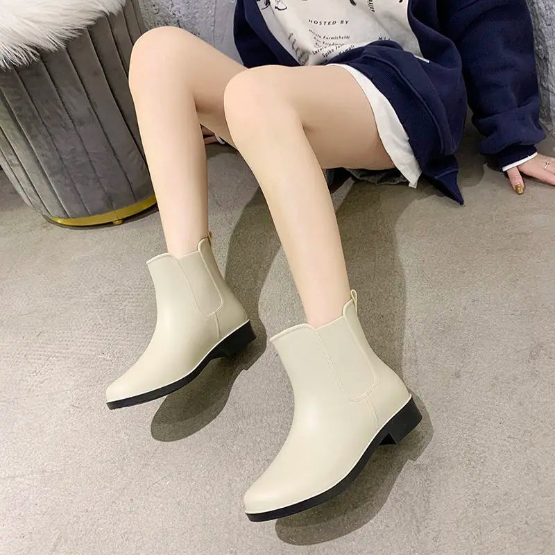 Comfortable Women's Waterproof Rain Boots