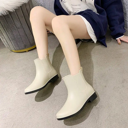 Comfortable Women's Waterproof Rain Boots