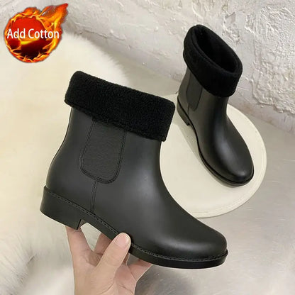 Comfortable Women's Waterproof Rain Boots