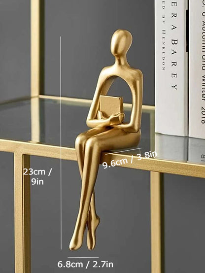 Modern Abstract Sculpture Home Decor Figurines