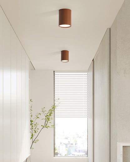 Elegant Round Ceiling Lamp with Soft Lighting