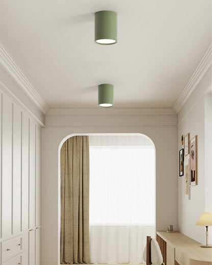 Elegant Round Ceiling Lamp with Soft Lighting