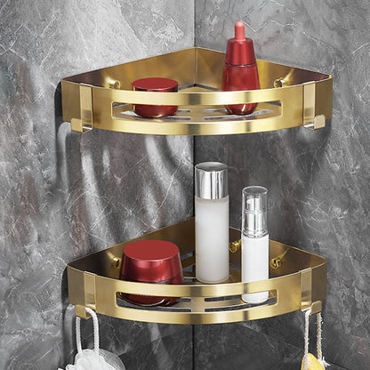 Luxury Gold Silver 3-Piece Bathroom Set