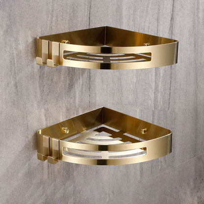 Luxury Gold Silver 3-Piece Bathroom Set
