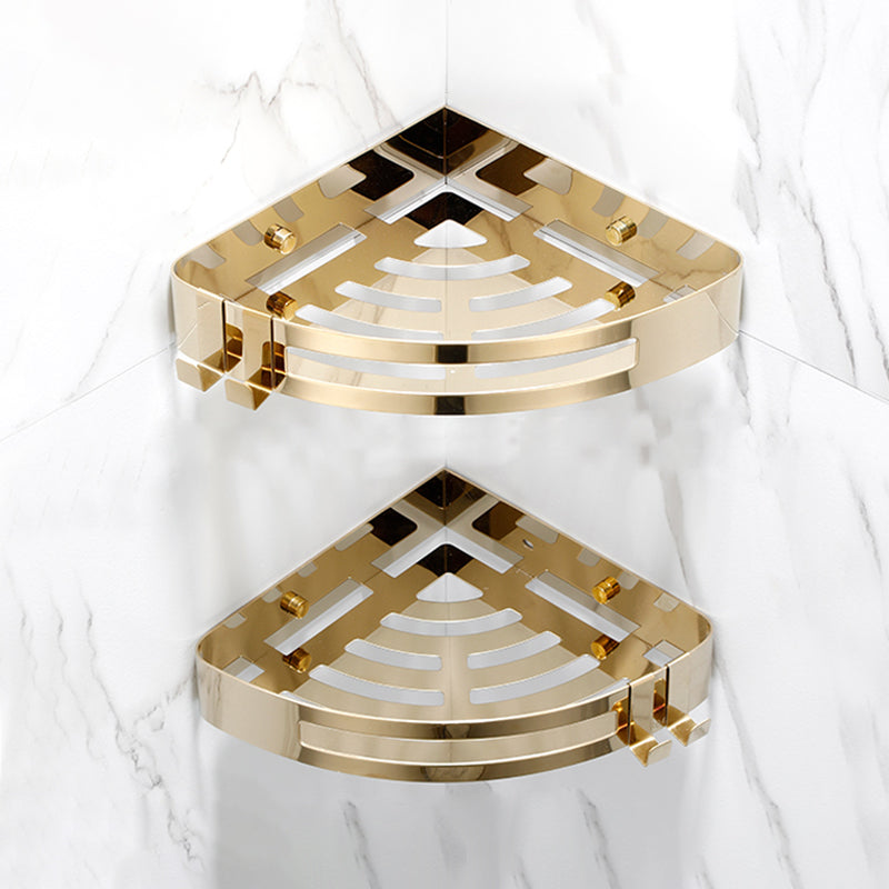 Luxury Gold Silver 3-Piece Bathroom Set