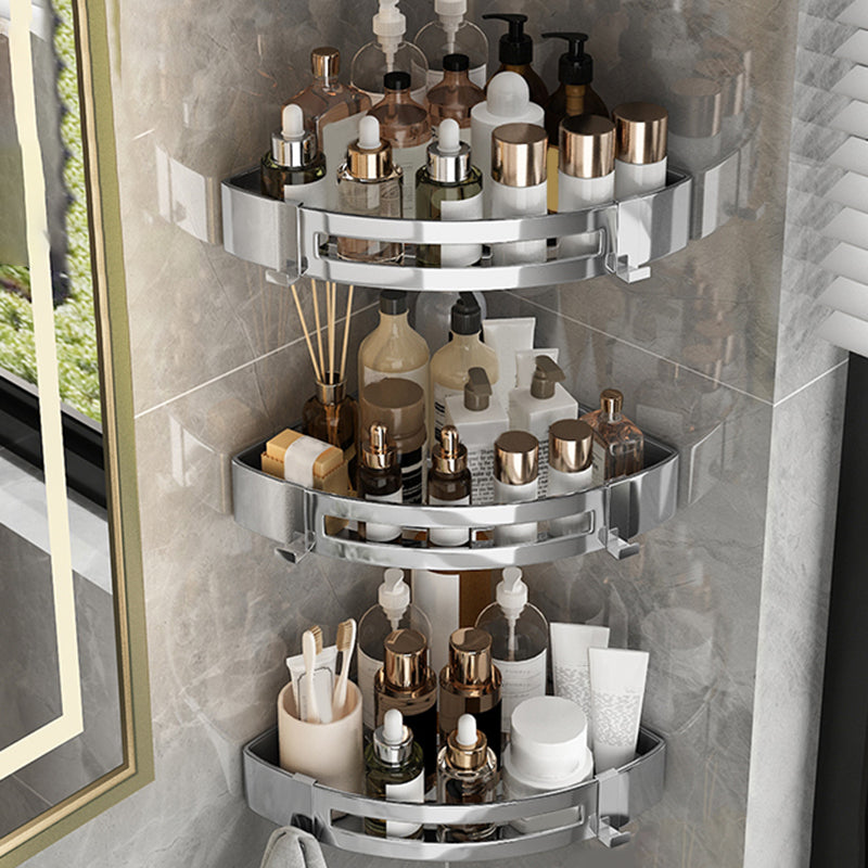 Luxury Gold Silver 3-Piece Bathroom Set