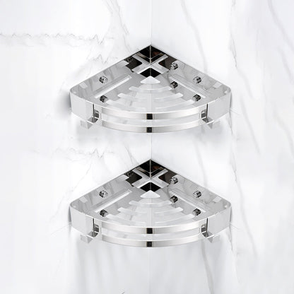 Luxury Gold Silver 3-Piece Bathroom Set
