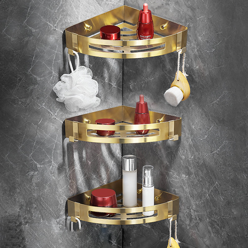 Luxury Gold Silver 3-Piece Bathroom Set