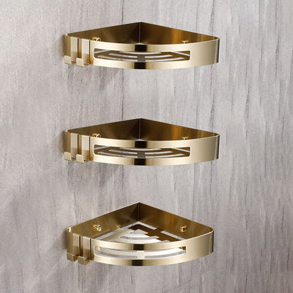 Luxury Gold Silver 3-Piece Bathroom Set