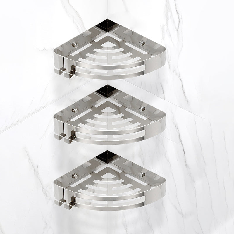 Luxury Gold Silver 3-Piece Bathroom Set
