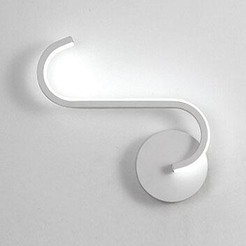 Slim Modern Curved Wall Light