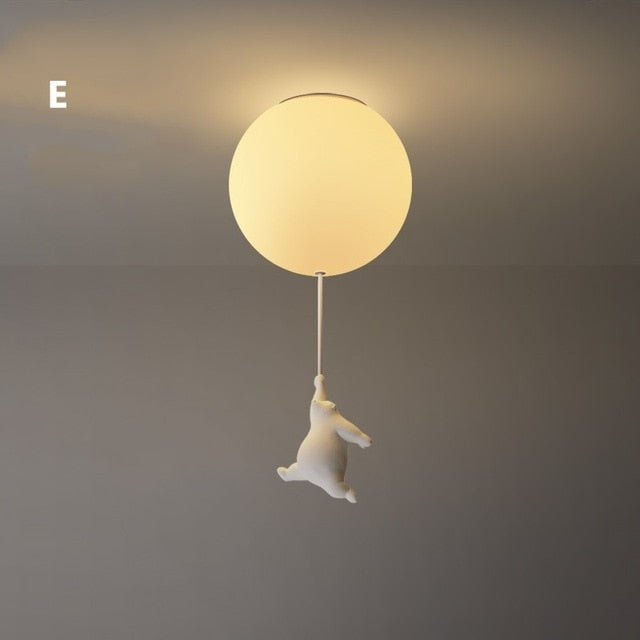 Fun Colorful Kids LED Ceiling Lamp