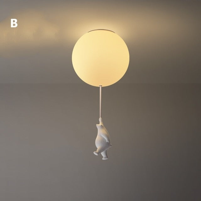 Fun Colorful Kids LED Ceiling Lamp