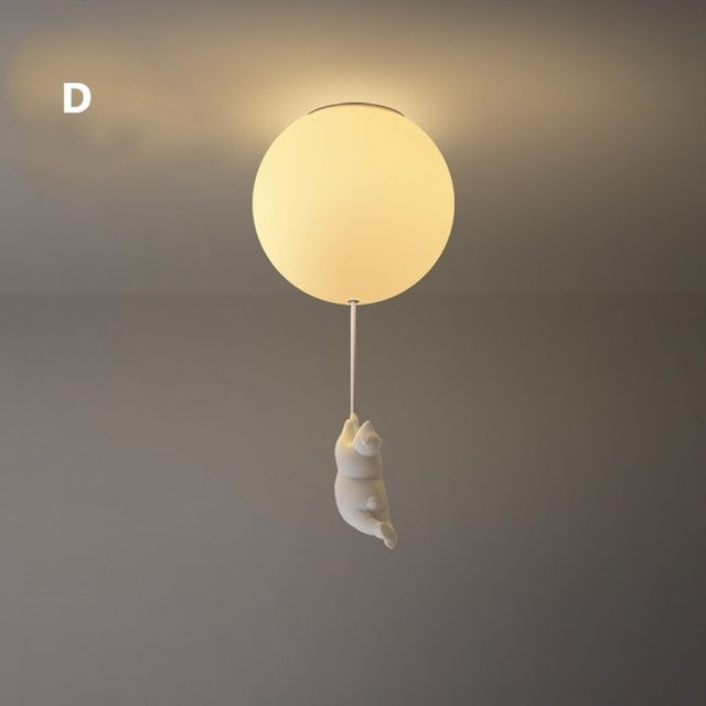Fun Colorful Kids LED Ceiling Lamp