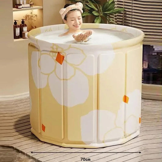 Portable Luxury Soaking Bath Tub for Home Use - Glamry