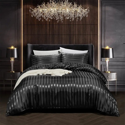 Luxurious Soft Black Comforter Set