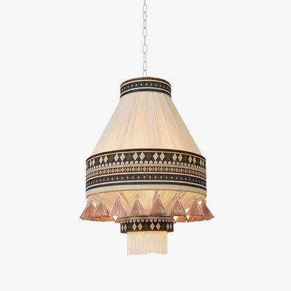 Hippie Chic Fringe Pendant Light